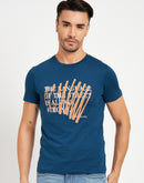 Camla Navy T- Shirt For Men