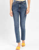 Madame Slim Fit Blue Denim Jeans