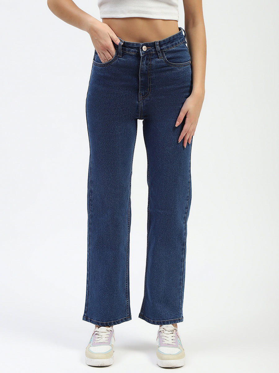 Madame Dark Wash Straight-Fit Jeans