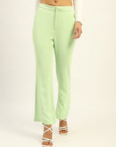 Madame Straight Leg Green Trousers