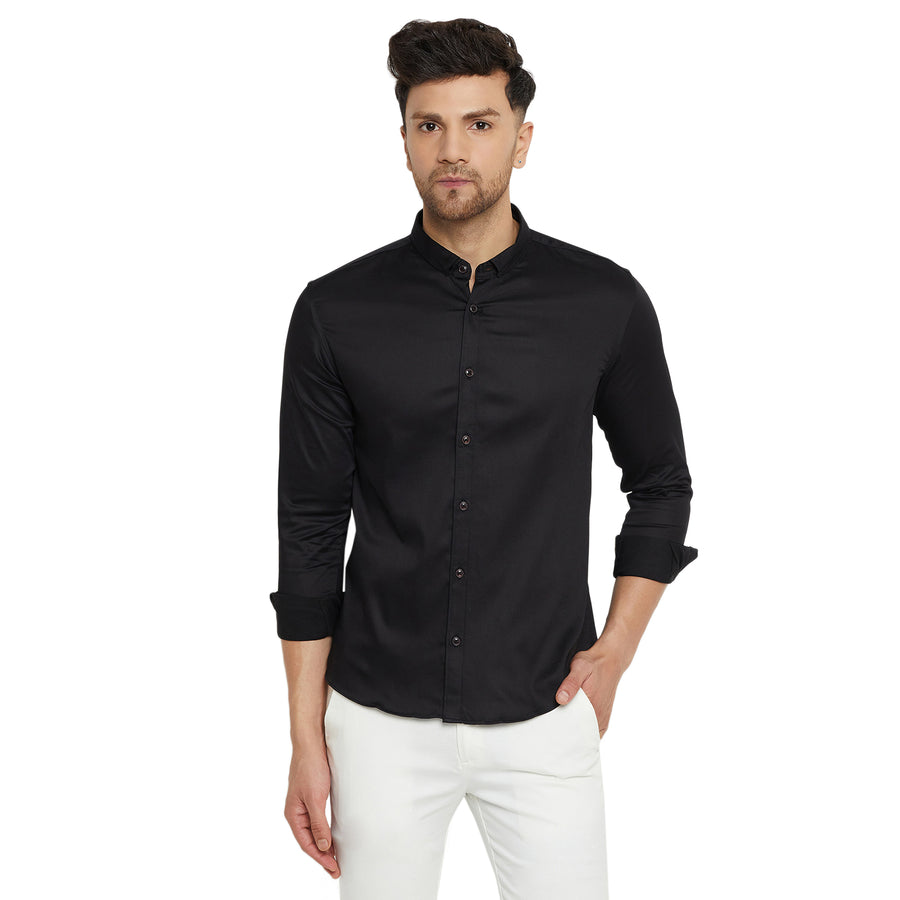 Camla Black Shirt For Men