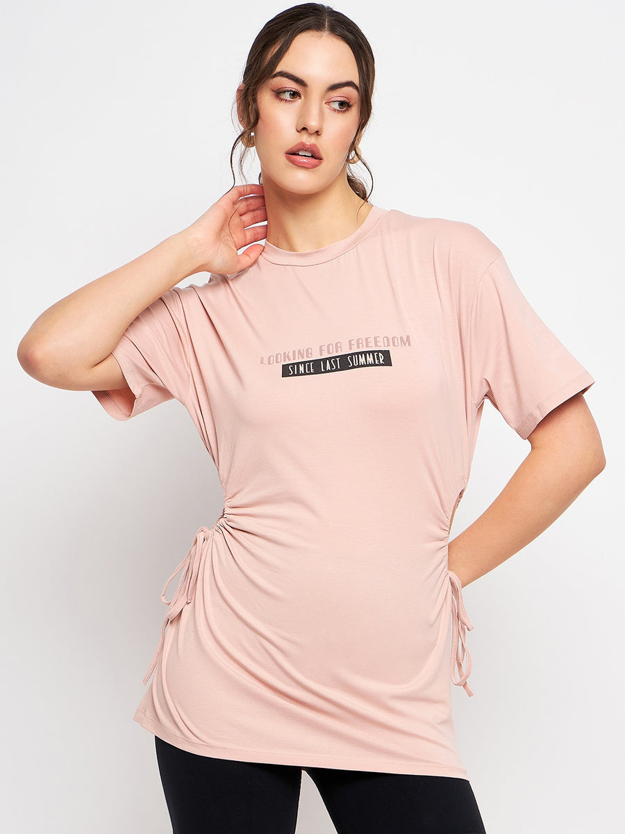 Camla Pink T- Shirt For Women