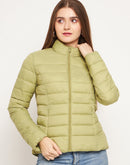 Madame Mint Green Puffer Jacket