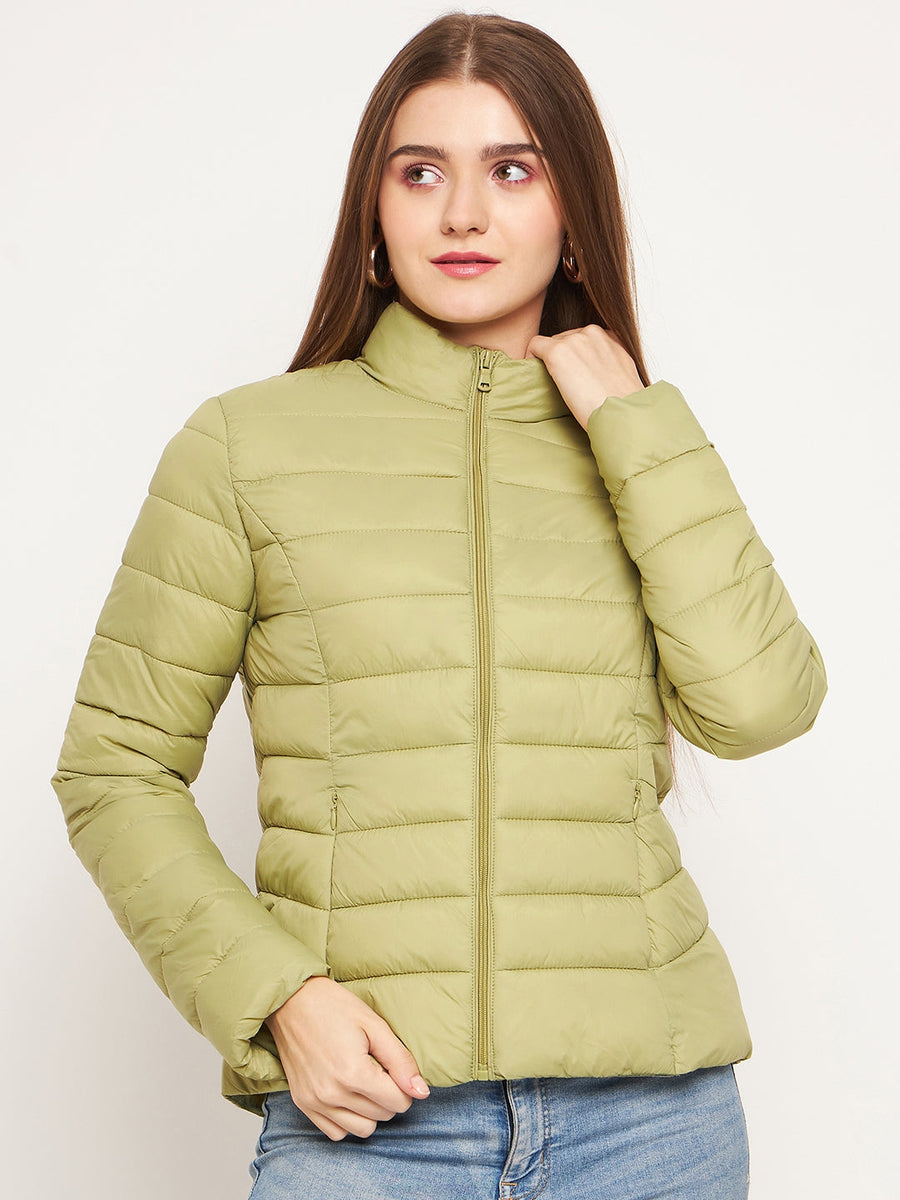 Madame Mint Green Puffer Jacket