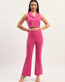 Madame Solid Hot Pink Co-Ord Set