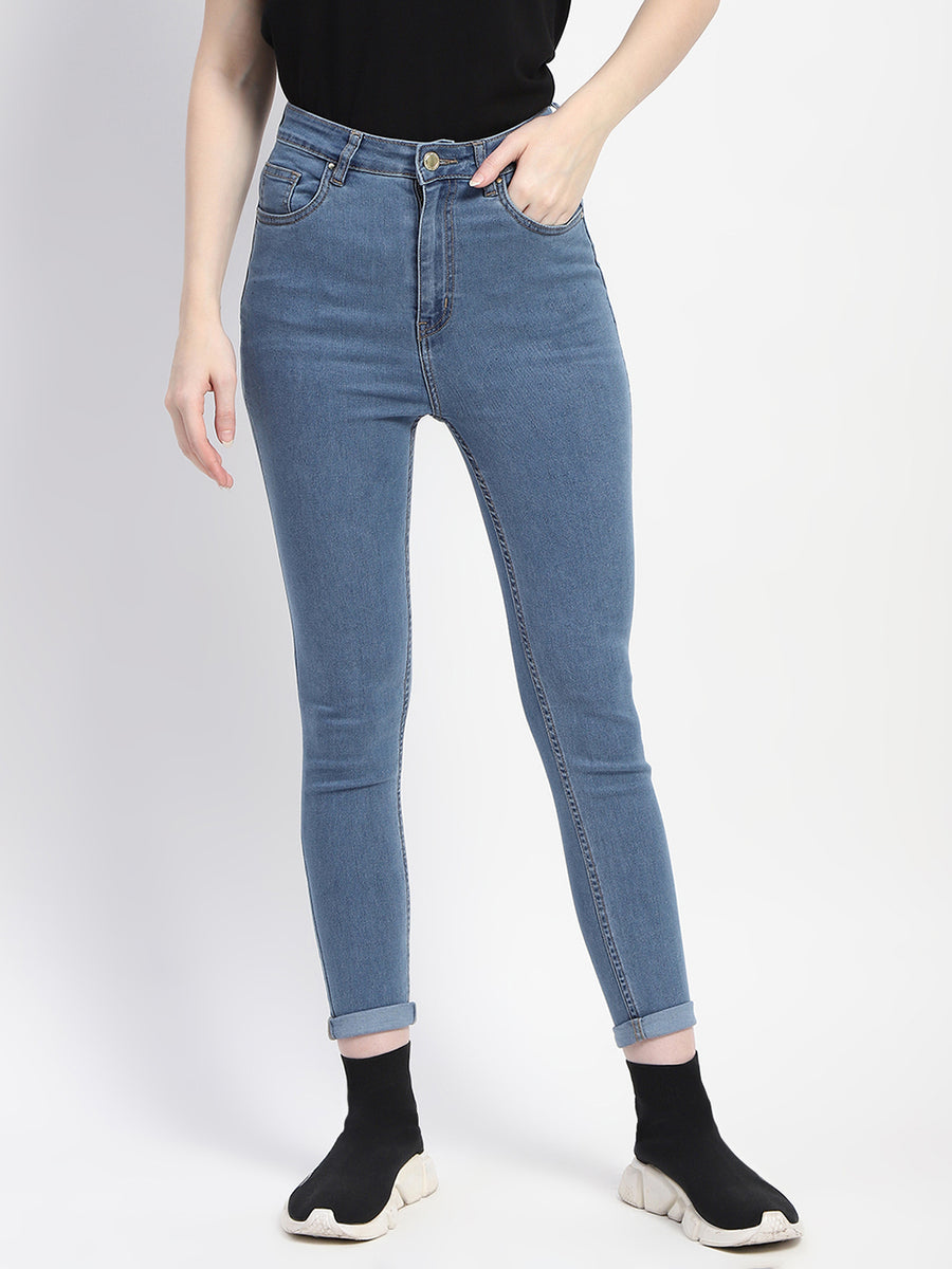 Madame Skinny Fit Light Blue Denim