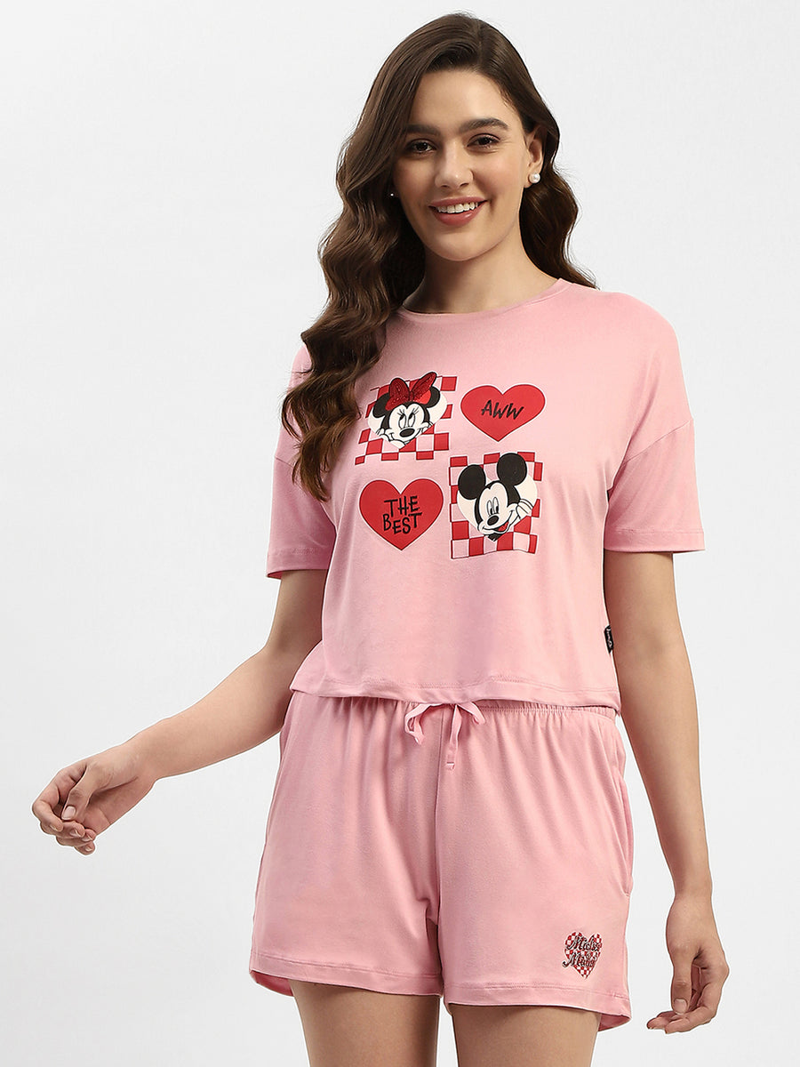 mSECRET Disney Print Lavender Nightsuit