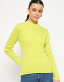 Madame Mock Neck Lemon Yellow Skeeve