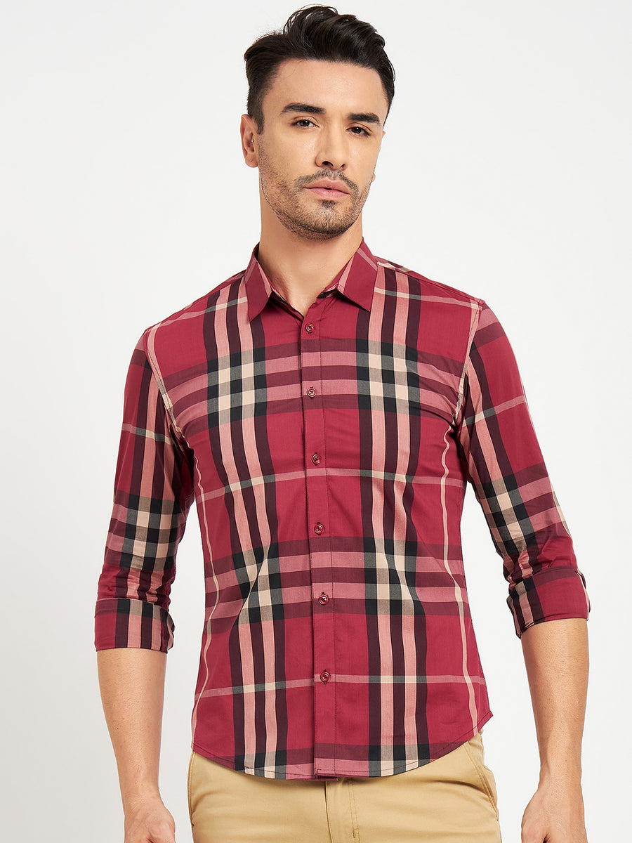 Camla Wine Shirts For Men