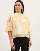 Madame Tie Dye Ivory Top