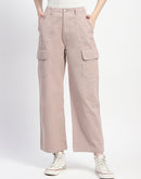 Madame Relax Fit Straight Khaki Cargo Pants