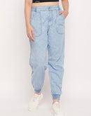 Madame Blue Elasticated  Joggers