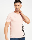 Camla Pink T- Shirt For Men