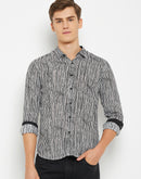 Camla Grey Shirts For Men