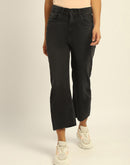 Madame Black Boyfriend Fit Cotton Denim