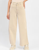 Madame Straight Fit Beige Denim