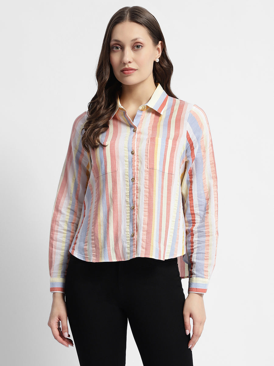 Madame Multicolour Striped       Shirt