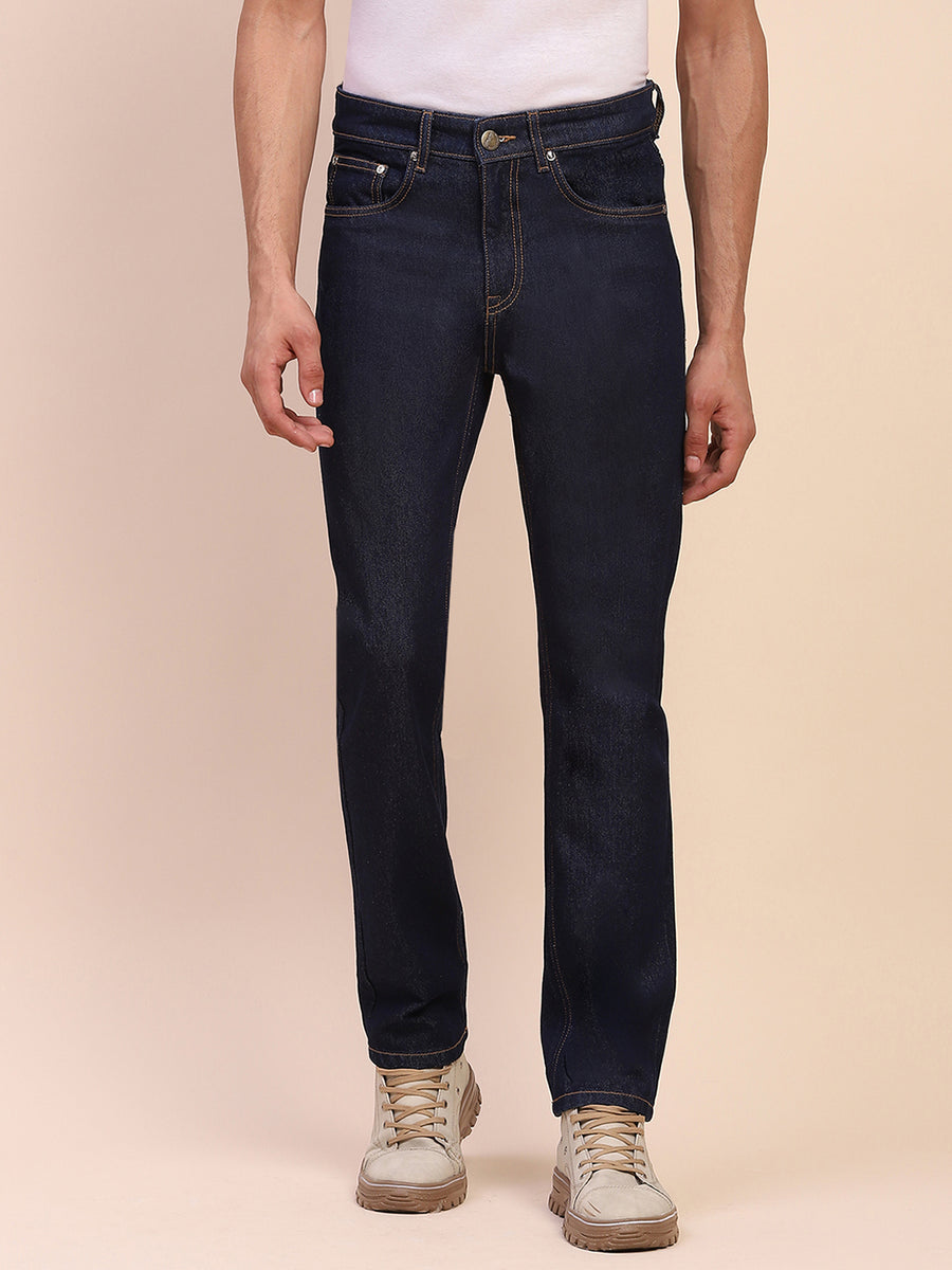 Camla Barcelona Solid Cotton Dark Blue Denim