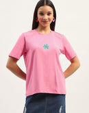 Madame Printed Pink T-Shirt