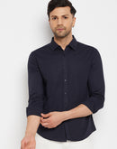 Camla Navy Shirts For Men