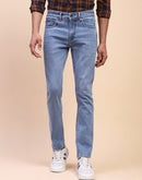 Camla Barcelona Light Fade Whiskered Blue Cotton Denim