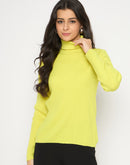 Madame High Neck Lemon Green Skeeve