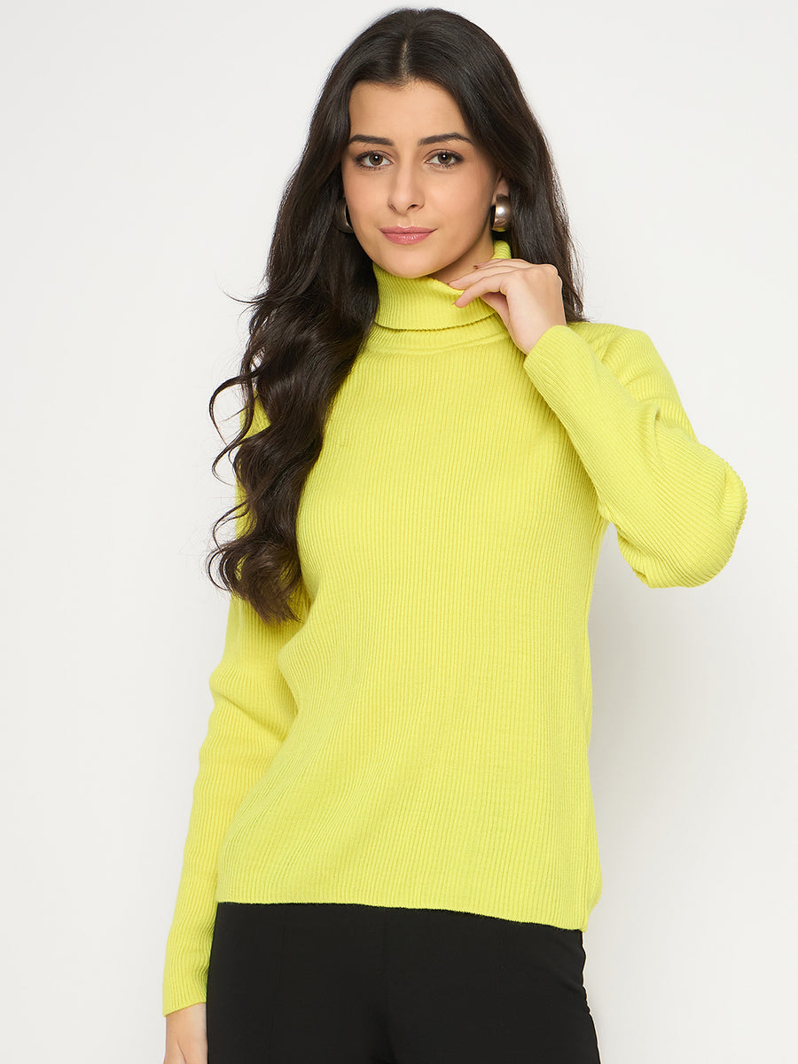 Madame High Neck Lemon Green Skeeve