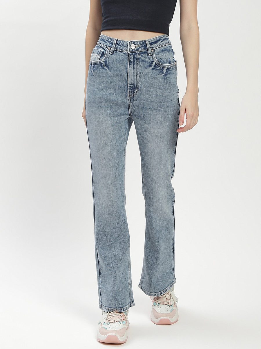 Madame Light Wash Flared Jeans