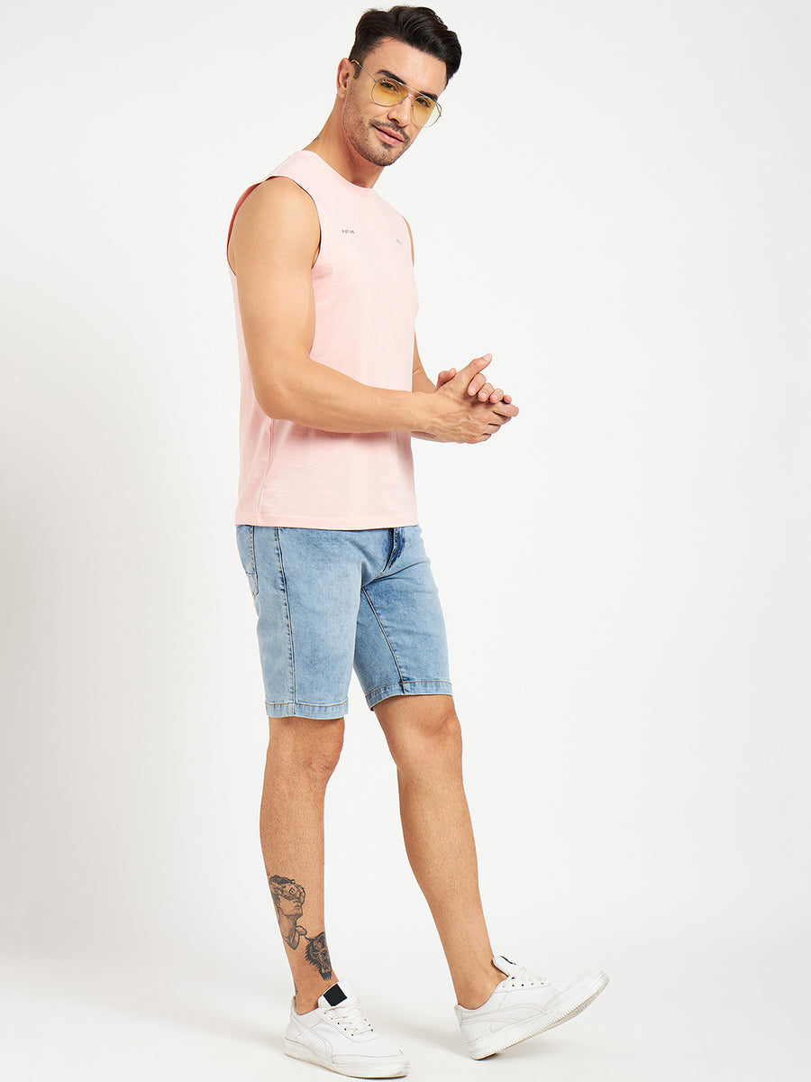 Camla Pink T- Shirt For Men