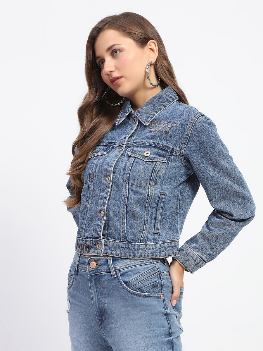 Madame Dark Blue Denim Jacket