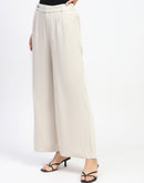 Madame Gurkha Beige Flared Trousers