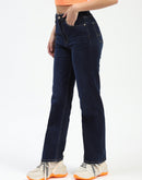 Madame Dark Blue Straight Fit Jeans