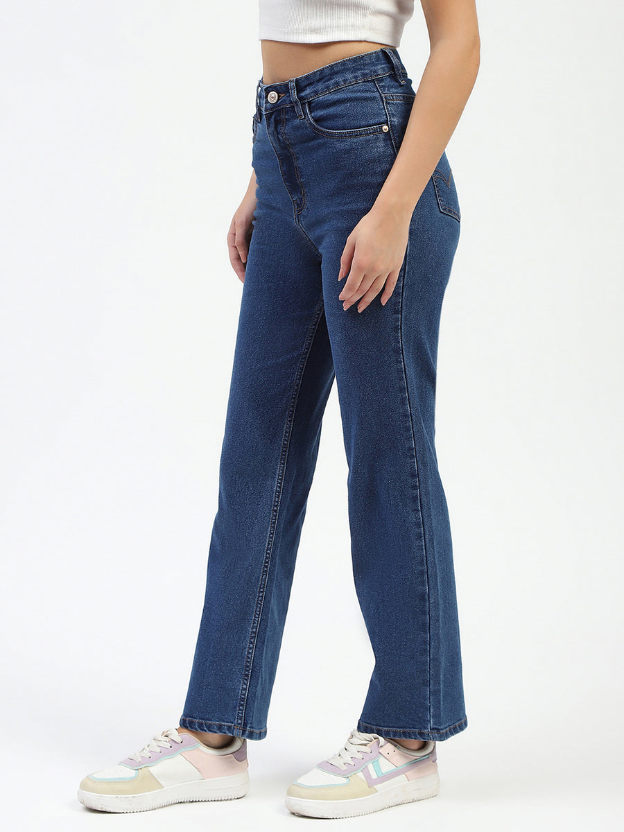 Madame Dark Wash Straight-Fit Jeans