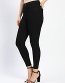 Madame Black Skinny Fit Cotton Blend Denim