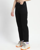 Madame Cotton Blend Black Jeans