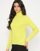 Madame High Neck Lemon Green Skeeve