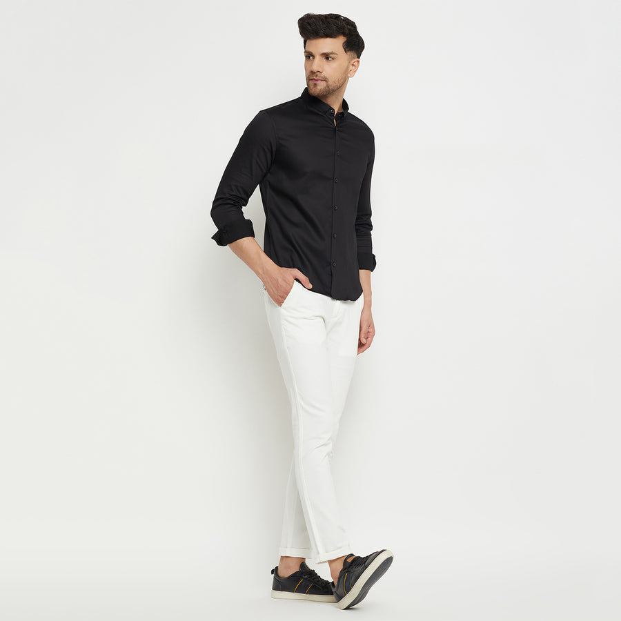 Camla Black Shirt For Men