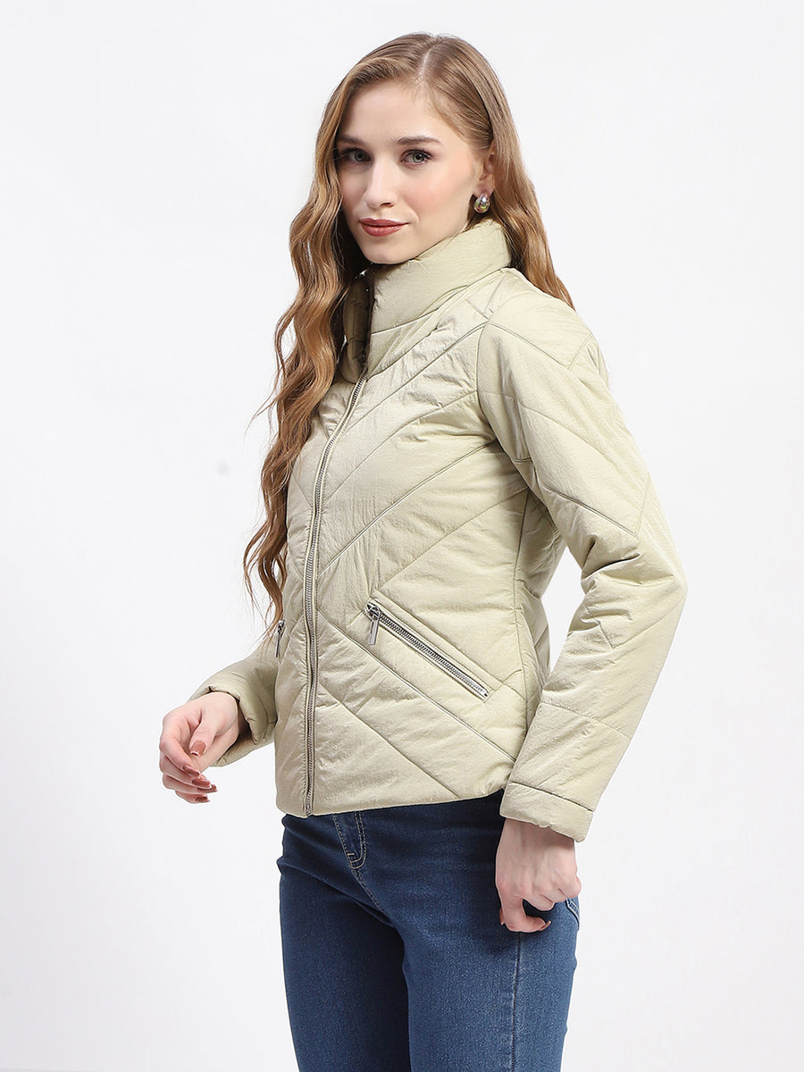 Madame Green Quilted Puffer Jacket