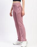 mSECRET Typography Drawstring Waist Pink Track Bottoms