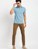 Camla Blue T- Shirt For Men