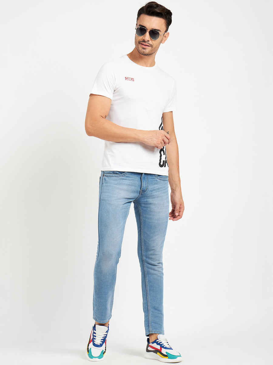 Camla White T- Shirt For Men