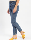 Madame Slim Fit Blue Denim Jeans