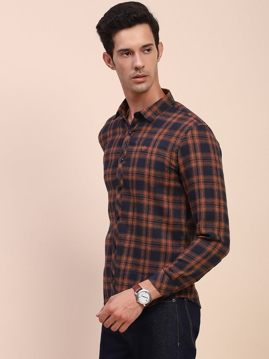 Camla Barcelona Button Down Tan Cotton Shirt