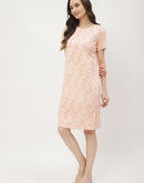 mSECRET Disney Printed Peach Night Dress