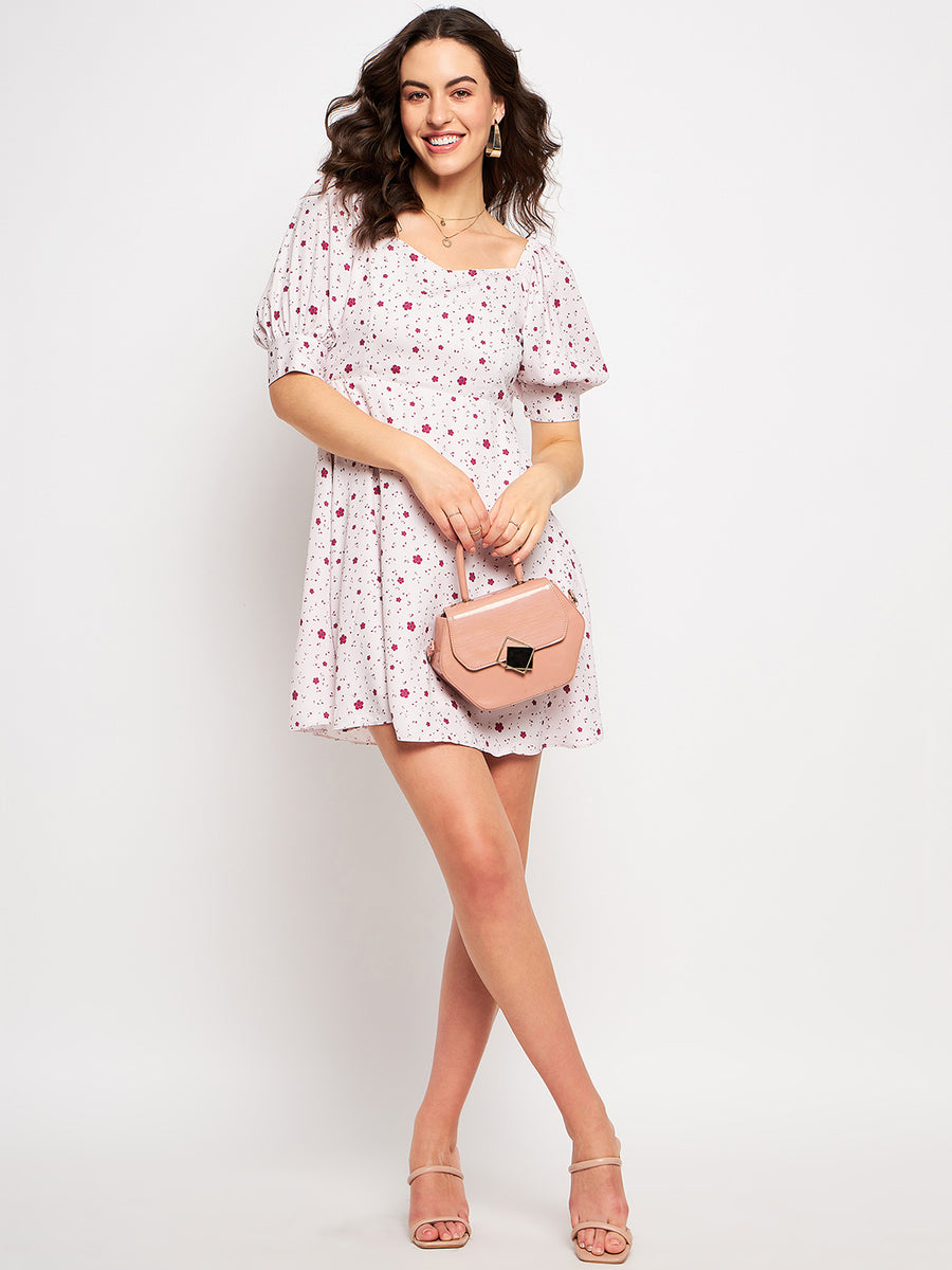 Camla Pink Dress For Women