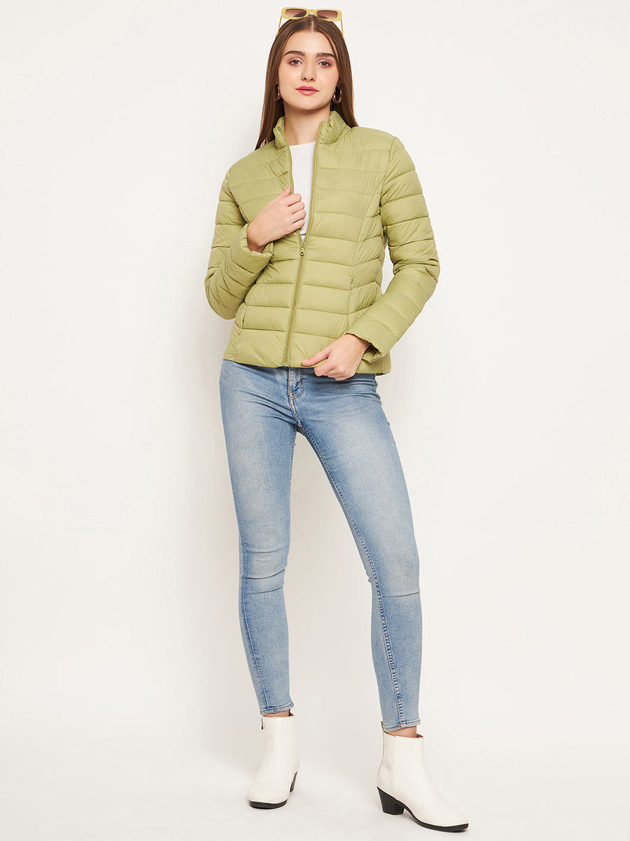 Madame Mint Green Puffer Jacket