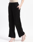 Madame Black Wide-Leg Trousers