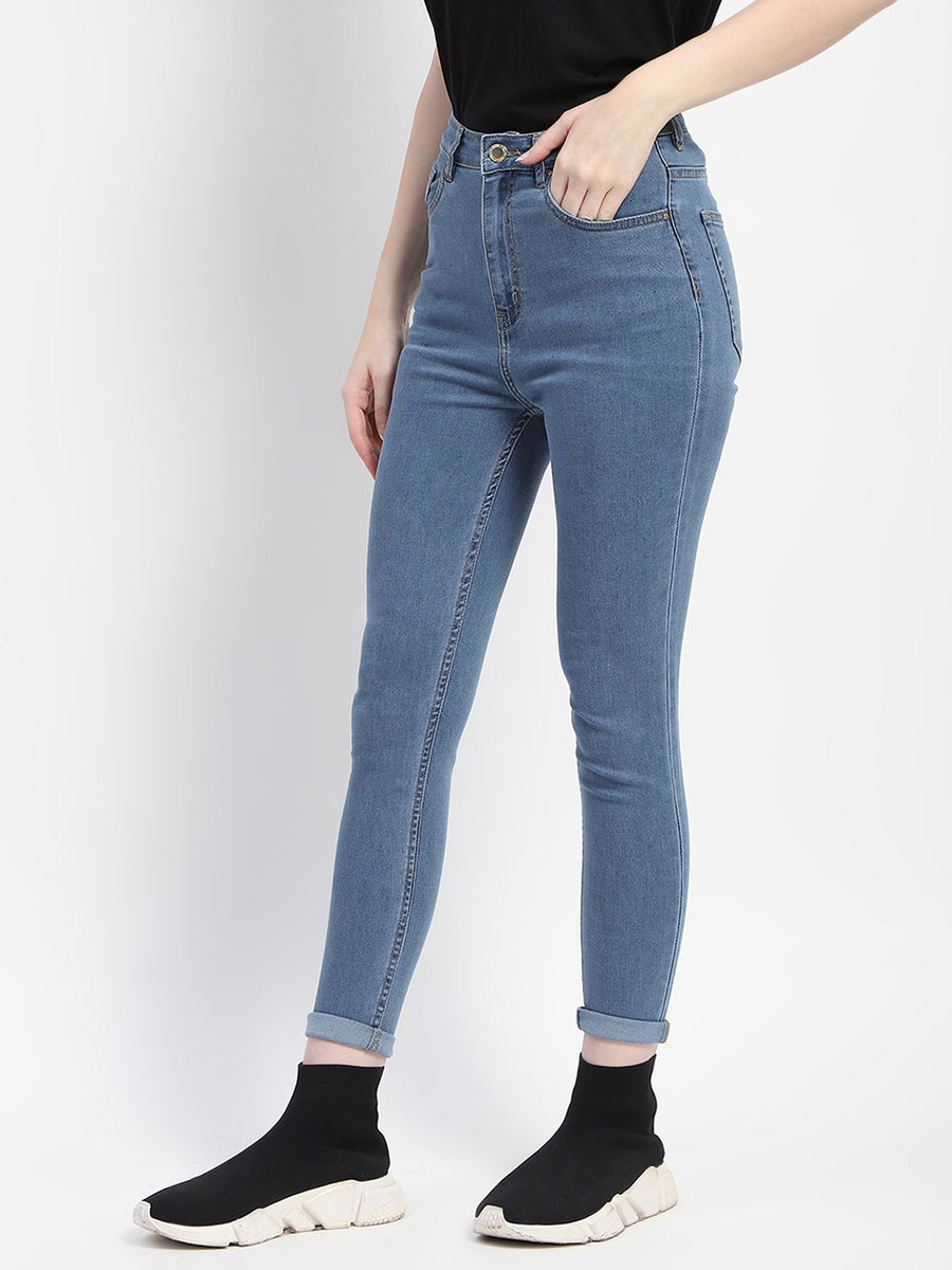 Madame Skinny Fit Light Blue Denim