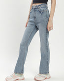 Madame Light Wash Flared Jeans