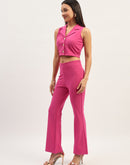 Madame Solid Hot Pink Co-Ord Set